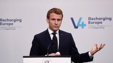 El presidente francés Emmanuel Macron.