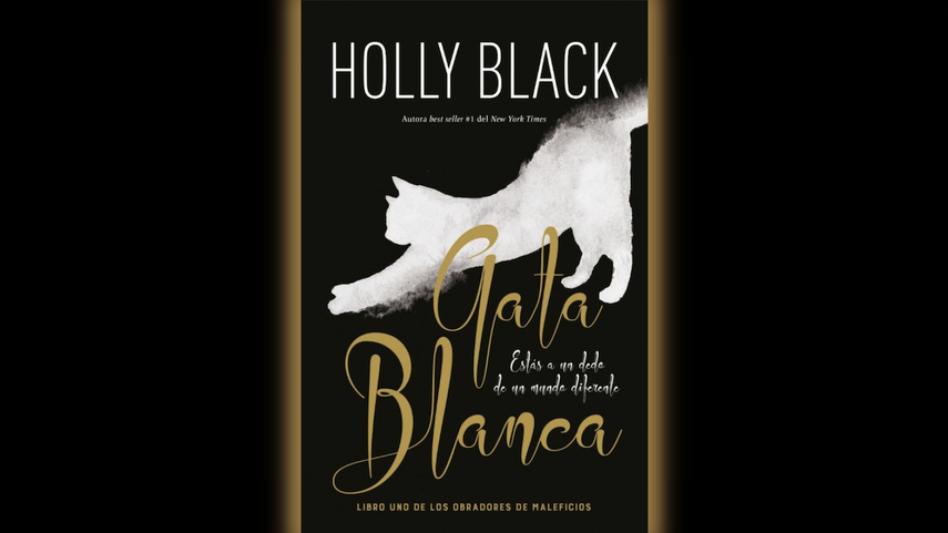 Portada del libro Gata blanca (Ediciones Urano, 2022).
