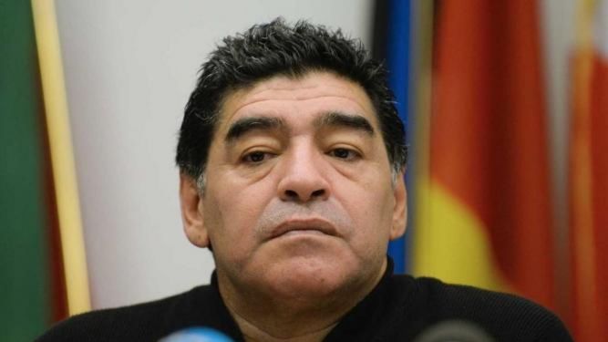 Maradona aprovechó para criticar a la conducción de la comisión normalizadora de la Asociación del Fútbol Argentino (AFA)