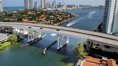 Panoramica de Miami Beach, en Florida