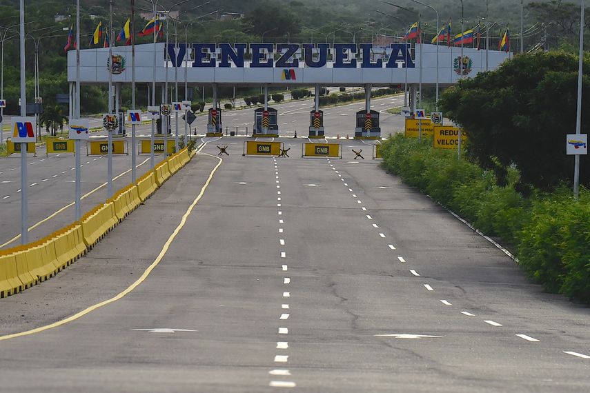 Frontera terrestre entre Colombia y Venezuela.&nbsp;