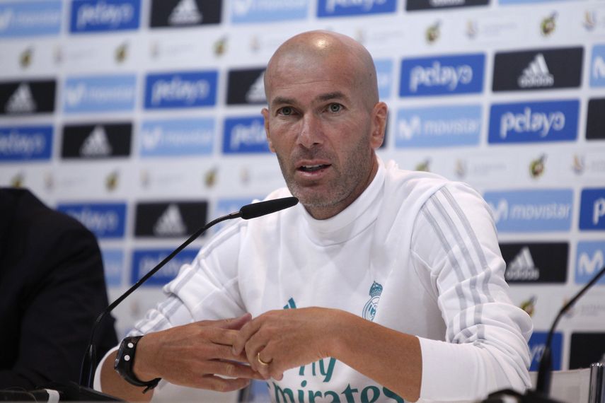 Zidane, le restó importancia al contexto del partido y aseguró que ellos lo tomarán como cualquier otro.