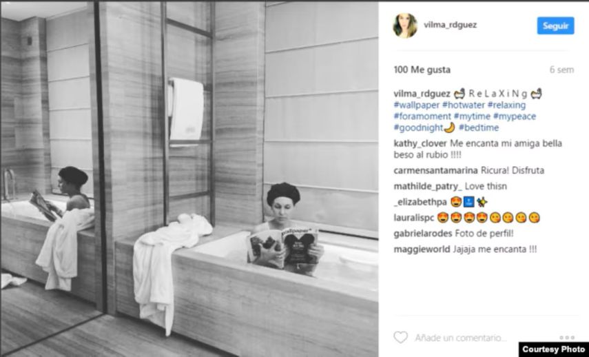 Vilma Rodríguez Castro poseía una cuenta en Instagram luego eliminada donde compartía su estilo de vida lujoso.