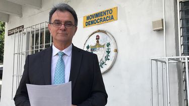 Ramón Saúl Sánchez, presidente del Movimiento Democracia.&nbsp;