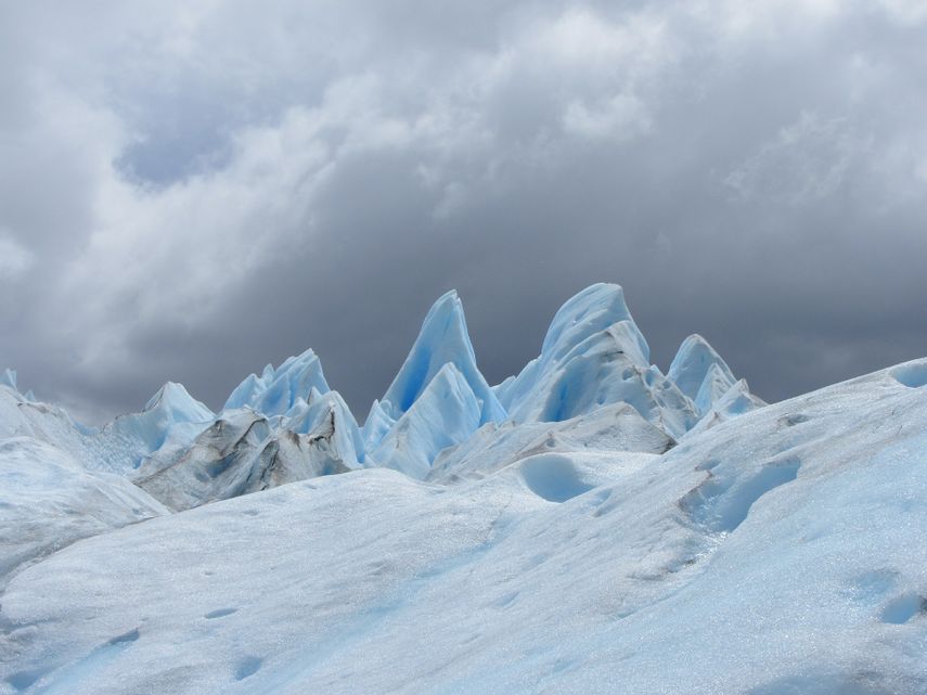 Imagen referencial de un glaciar.&nbsp;