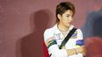 Esta foto tomada el 25 de octubre de 2018 muestra al cantante y actor pop chino-canadiense Kris Wu, también conocida como Wu Yifan en chino, asistiendo a un evento en Beijing.