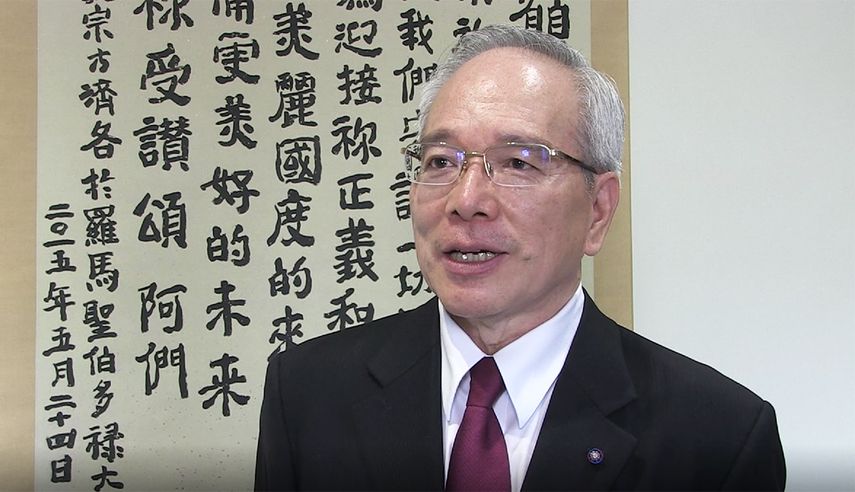 Matthew Lee, embajador de Taiwán ante la Santa Sede