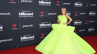 La mexicana Andrea Meza, Miss Universo 2020, es una de las celebridades que asistió a los Premios Latin Billboard en Watsco Center el 29 de septiembre de 2022 en Coral Gables, Florida.