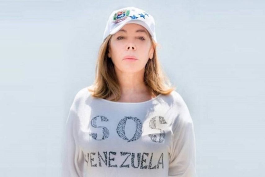 Antonieta Jurado de Otero, esposa del periodista venezolano y presidente editor del diario El Nacional, Miguel Henrique Otero.