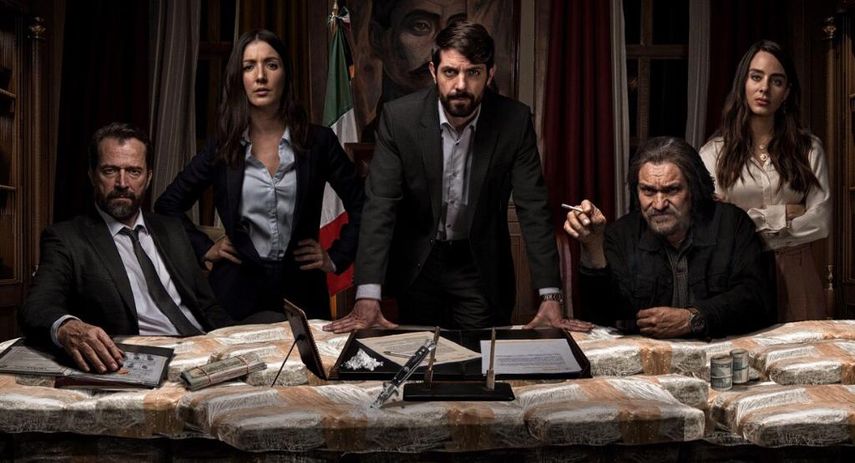La serie El candidato est&aacute; protagonizada por: James Purefoy, Jos&eacute; Mar&iacute;a de T&aacute;vira, Er&eacute;ndira Ibarra, Joaqu&iacute;n Cos&iacute;o y Esmeralda Pimentel.&nbsp;