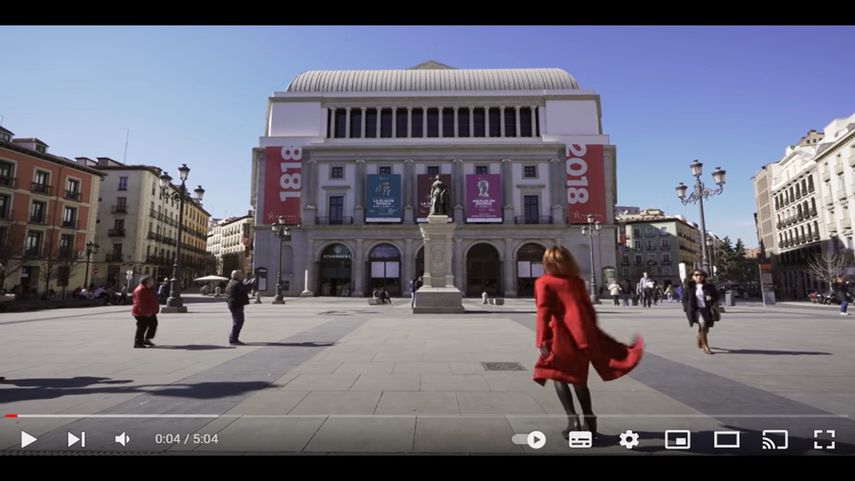 El Teatro Real de Madrid fue galardonado por la Fundación Art Explora por su proyecto la Carroza del Teatro Real.