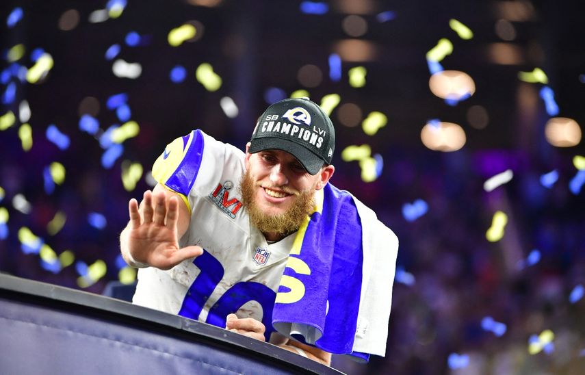 Cooper Kupp obtuvo su revancha luego de caer en el Super Bowl de 2019 ante los Patriots de Nueva Inglaterra. Esta vez fue el campeón y MVP en la NFL