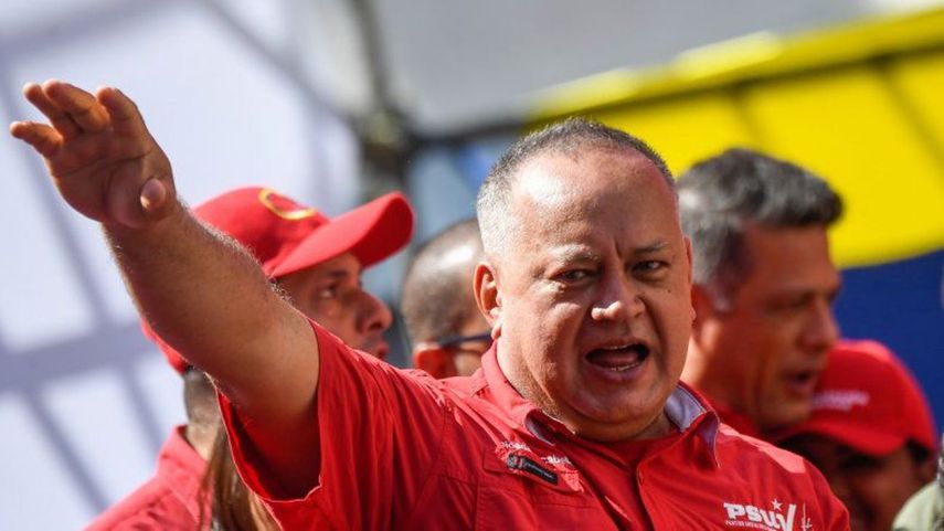 Diosdado Cabello, considerado como el número dos del chavismo, presidente de la Asamblea Nacional Constituyente.&nbsp;