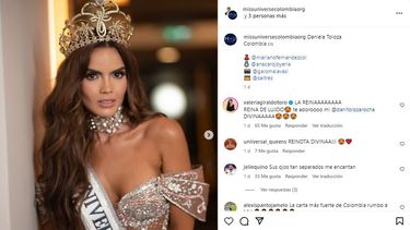 Daniela Tarazona, Miss Universe Colombia 2024.&nbsp;