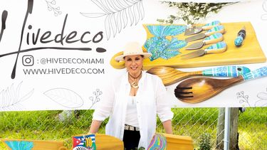 Ana María Reyes, artista gráfica y diseñadora de interiores.&nbsp;