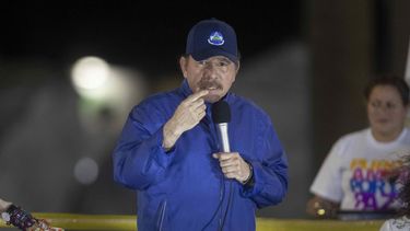 El dictador de Nicaragua, Daniel Ortega. 