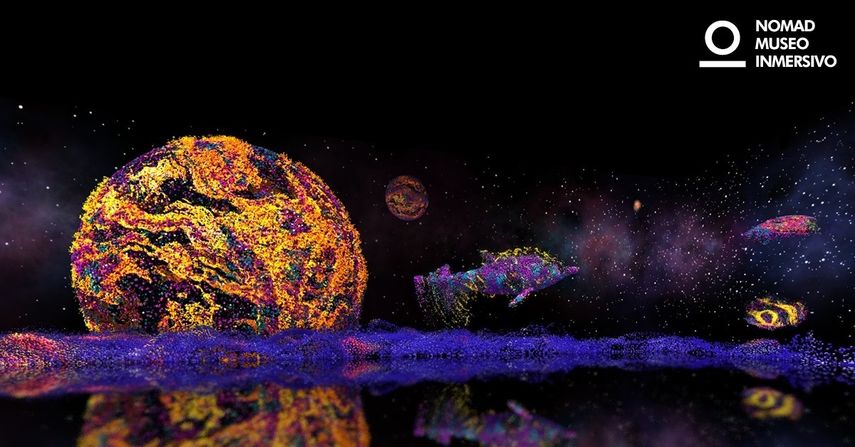 Inauguran en Madrid el Nomad Museo Inmersivo. El espacio fusiona tecnología y arte participativo para reinventar la experiencia sensorial.