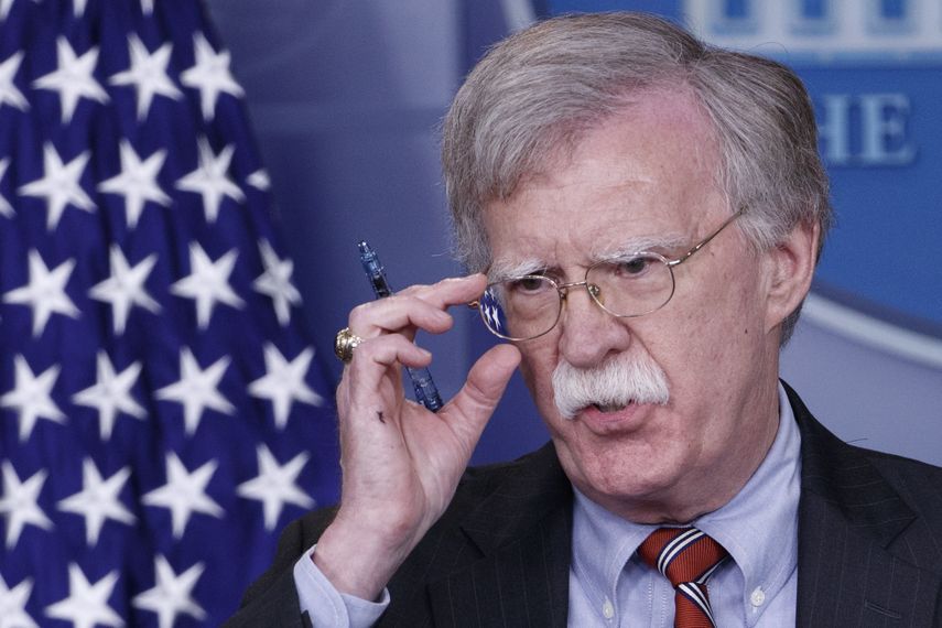 El consejero de seguridad nacional de EEUU, John Bolton.