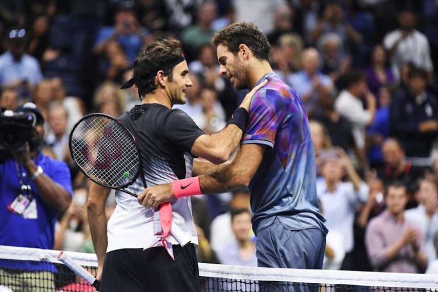 Del Potro venció a Federer y ahora se medirá ante Rafael Nadal en las semifinales del US Open.