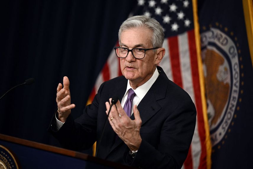 El presidente de la Reserva Federal, Jerome Powell.