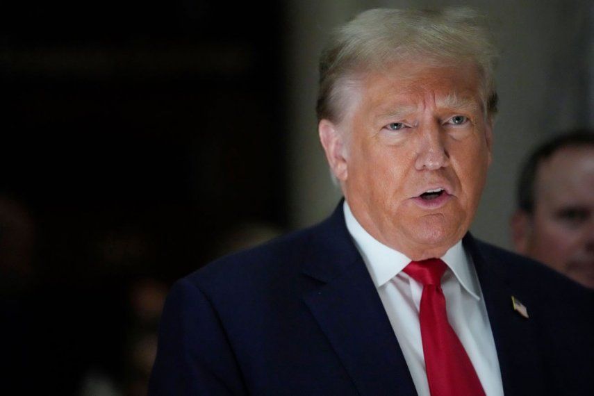 El expresidente Donald Trump.