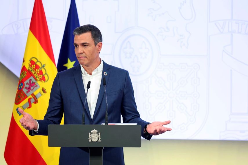 El presidente español Pedro Sánchez.
