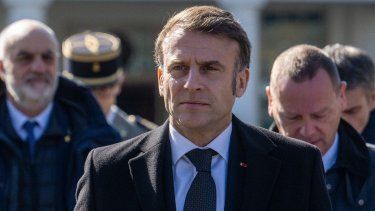 El presidente de Francia, Emmanuel Macron.&nbsp;