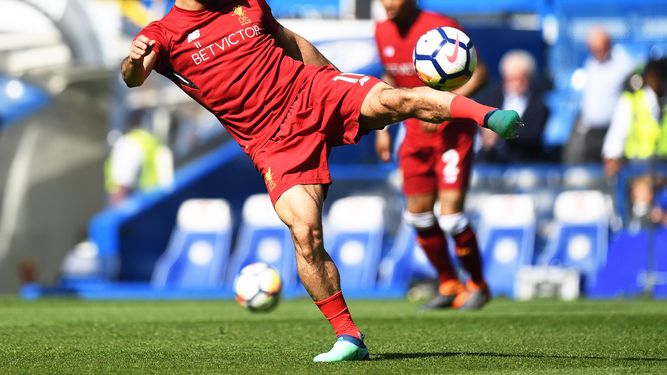 El atacante egipcio ha sido determinante con sus goles para los Reds esta temporada.