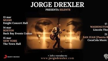 Jorge Drexler anuncia su gira por Estados Unidos en el pr&oacute;ximo mes de marzo.&nbsp;