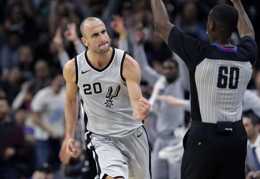 Manu Ginóbili es finalista al Salón de la Fama del básquetbol