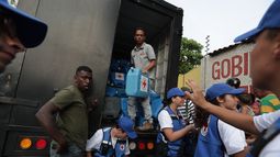 El primer cargamento de ayuda humanitaria ingresó este martes a Venezuela&nbsp;