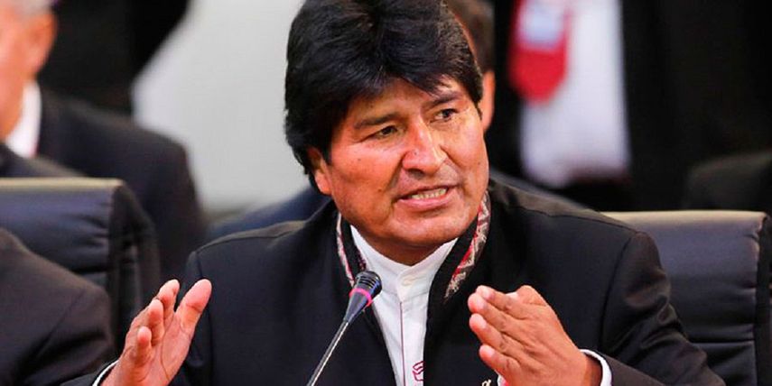Evo Morales, presidente de Bolivia.