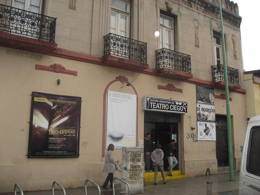 Sede del Centro Argentino de Teatro Ciego en Buenos Aires (CORTESÍA)