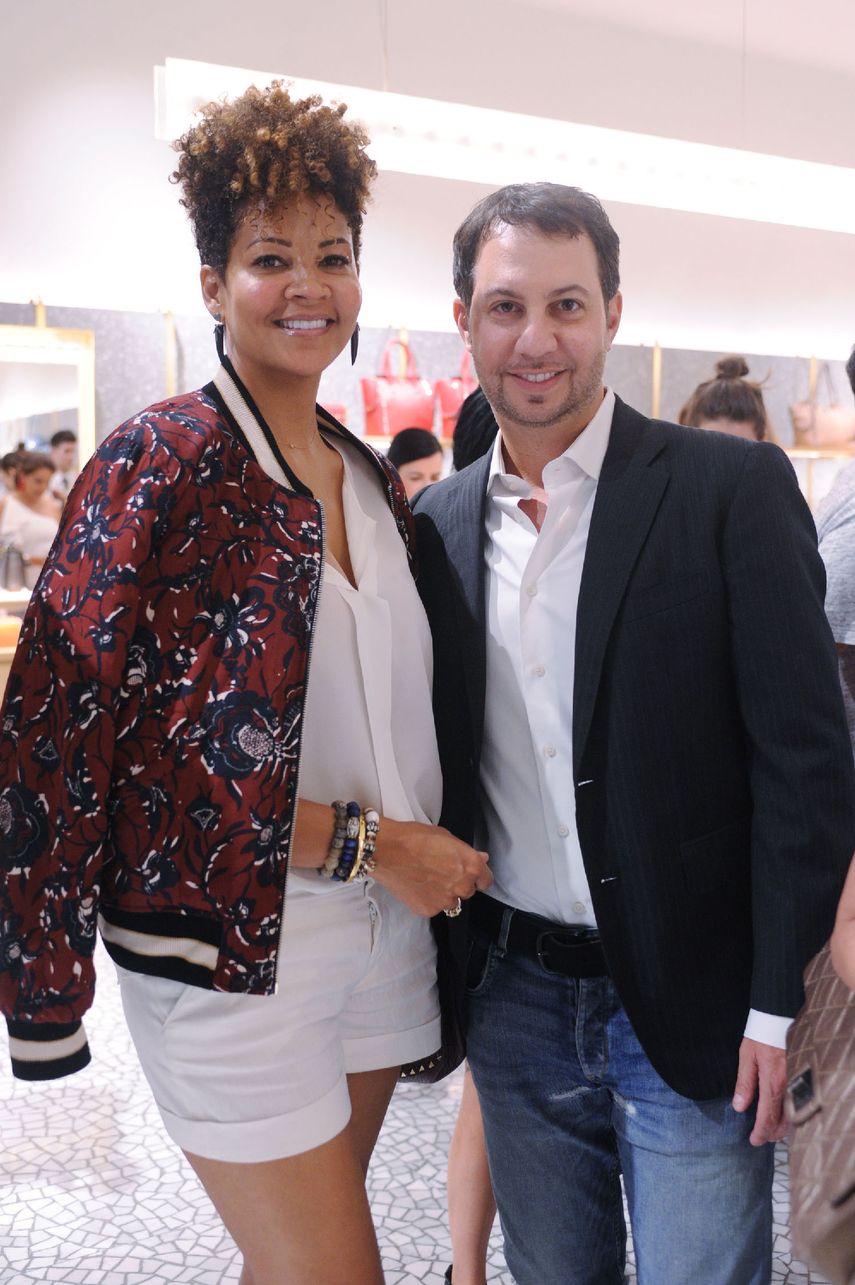 Tracy Mourning y Jared Shapiro