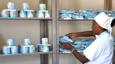 Leche condensada y en polvo de producción nacional en Cuba.&nbsp;