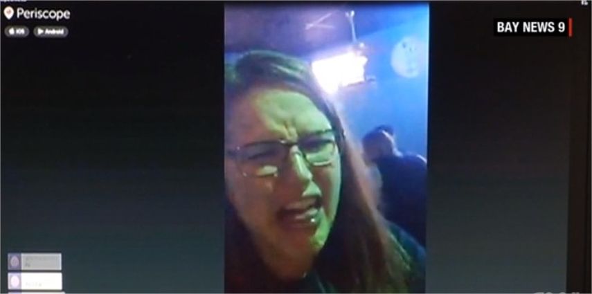 La Policía en Lakeland, Florida, identificó a la conductora como Whitney Marie Beall, de 23 años (CORTESÍA)
