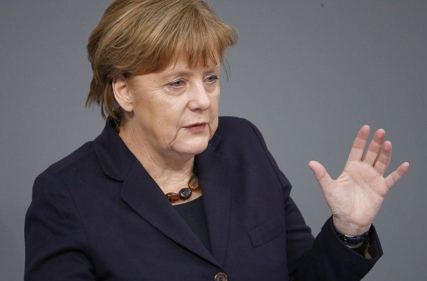 Angela Merkel, canciller alemana.
