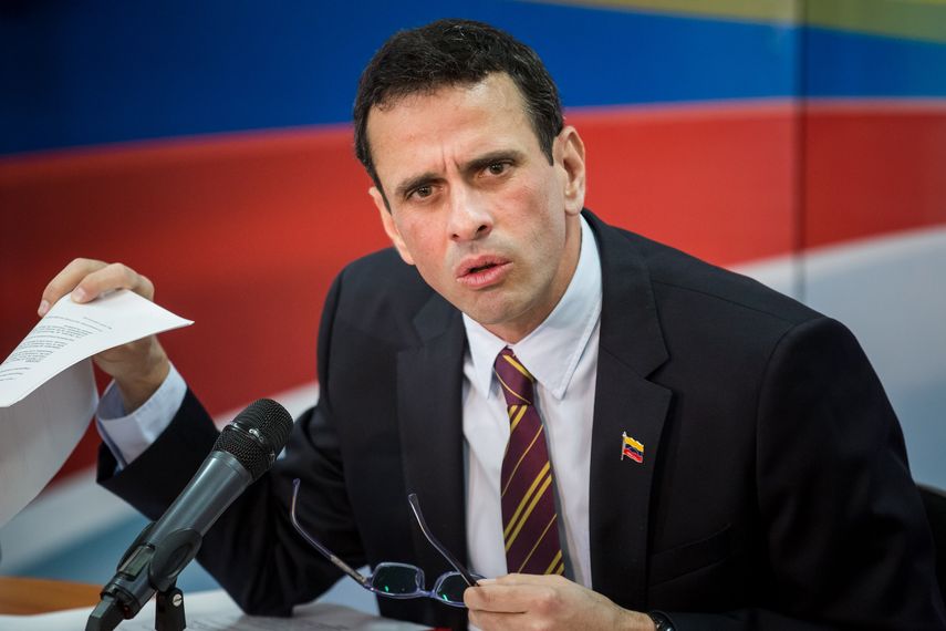 Henrique Capriles, líder político venezolano&nbsp;