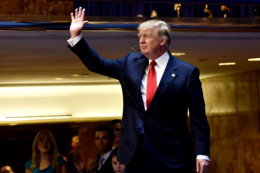 Según la encuesta, el 17 por ciento se manifestó por Trump y el 14 por ciento por Jeb Bush