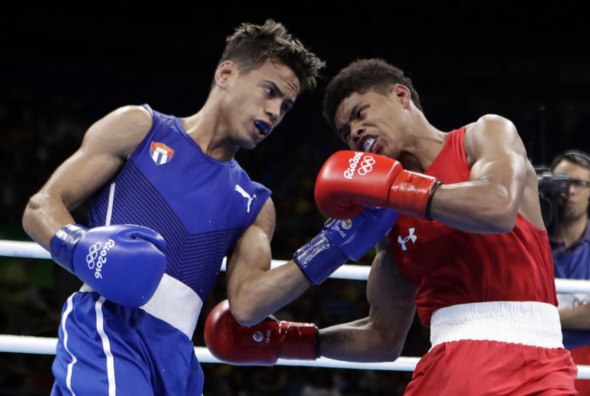 Robeisy Ramírez derrotó a Shakur Stevenson en la final de los Juegos Olímpicos de Río de Janeiro 2016.&nbsp;