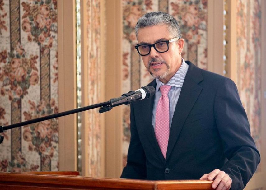 El canciller de Ecuador, Alejandro Dávalos.