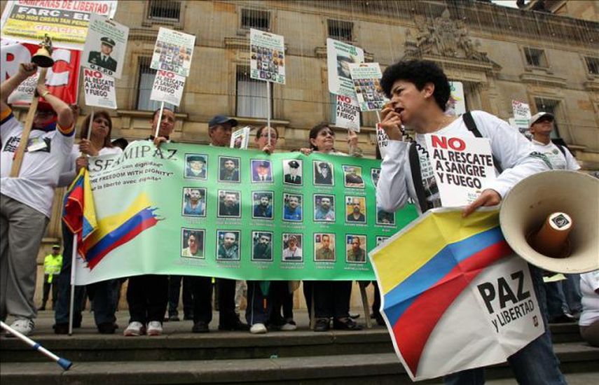 La fundadora de Asfamipaz, Marleny Orjuela