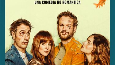 Flyer del filme Amores Compartidos. 
