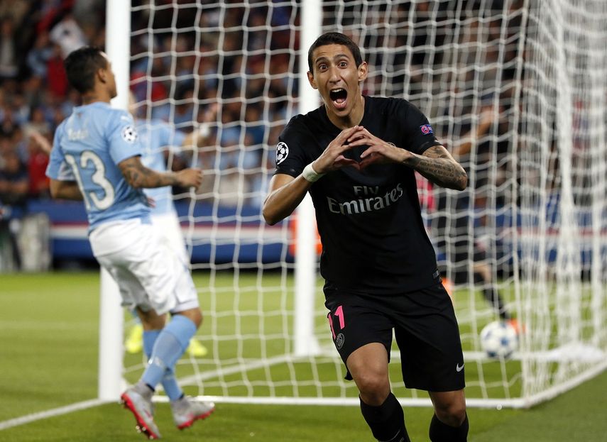 Di María pasó cuatro años en el Madrid. (Reuters)