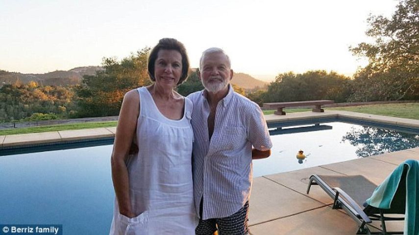 Armando Berriz, de 76 años, y su esposa Carmen, de 75, en una imagen familiar publicada por MogazNews.