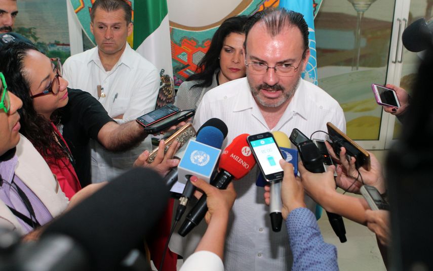 Luis Videgaray, canciller mexicano