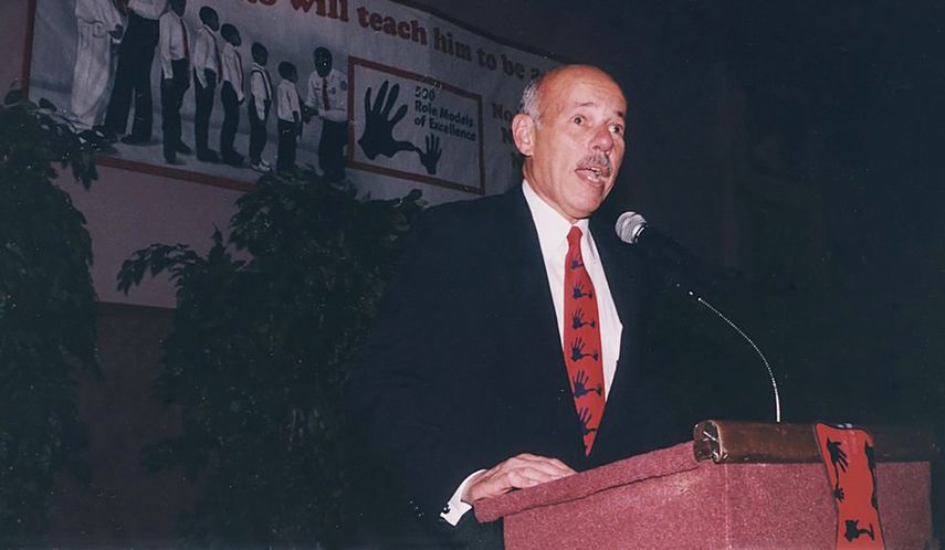Demetrio Pérez Jr., durante una conferencia en Miami.