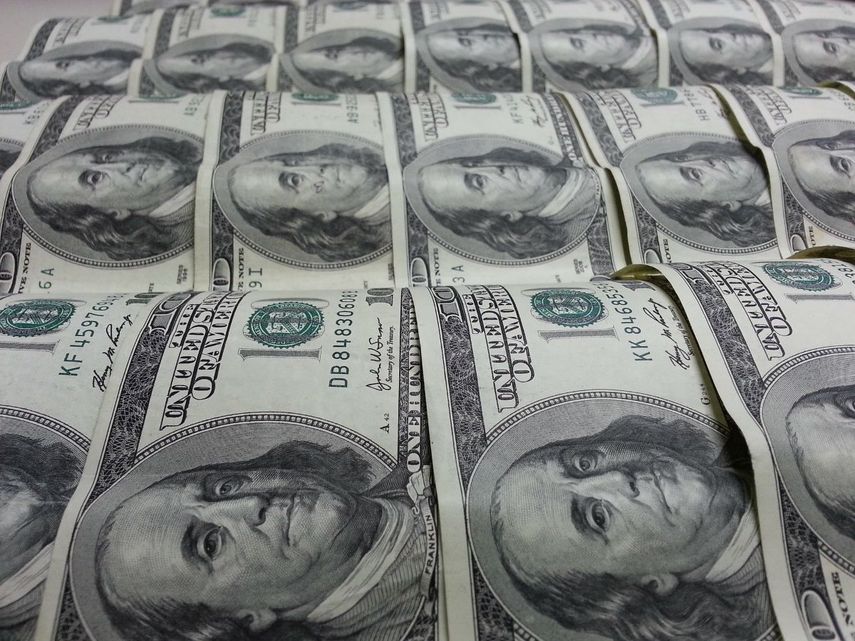 Billetes de dólar estadounidense.