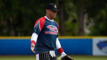 El cubano Yunel Escobar, jugador del equipo de FEPCUBE que iba a participar en el torneo en Colombia&nbsp;