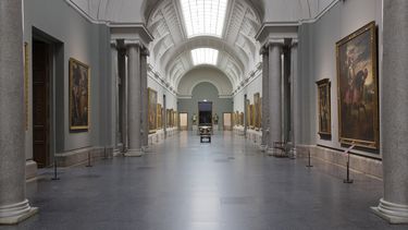 Galería Central del Museo Nacional del Prado.